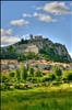 Sisteron, le plan d'eau, la citadelle